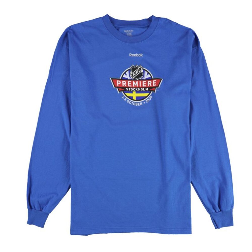 Reebok Mens Premiere Stockholm 2009 Graphic T-Shirt, Blue, M, DM